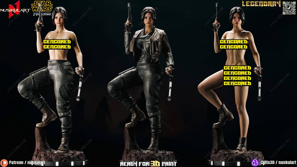 P站图纸印象馆 Nuskul Art 星球大战 琴·厄索 Nuskul Art 星球大战 琴·厄索