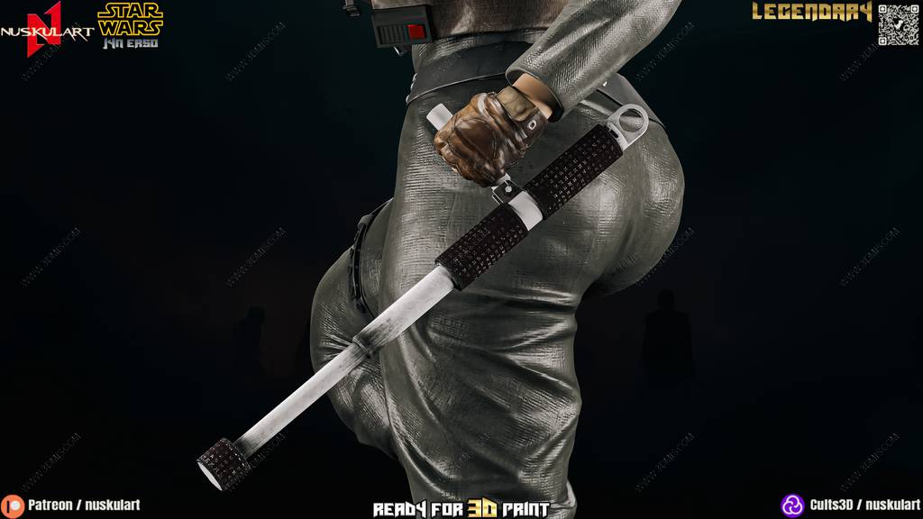 P站图纸印象馆 Nuskul Art 星球大战 琴·厄索 Nuskul Art 星球大战 琴·厄索