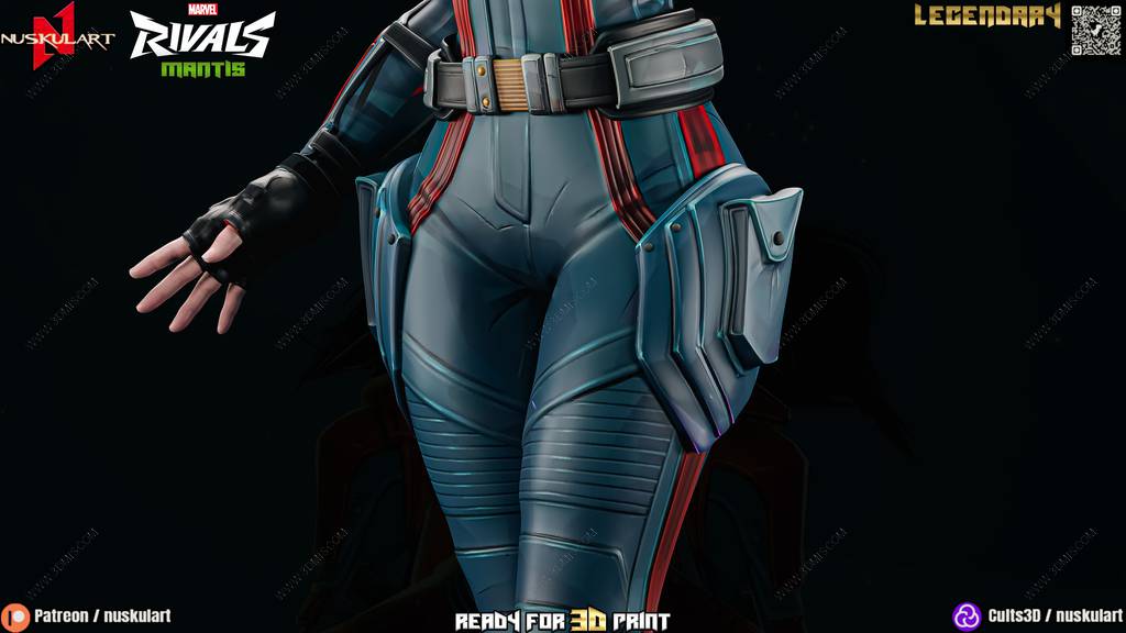 P站图纸印象馆 Nuskul Art 漫威 螳螂女 Nuskul Art 漫威 螳螂女