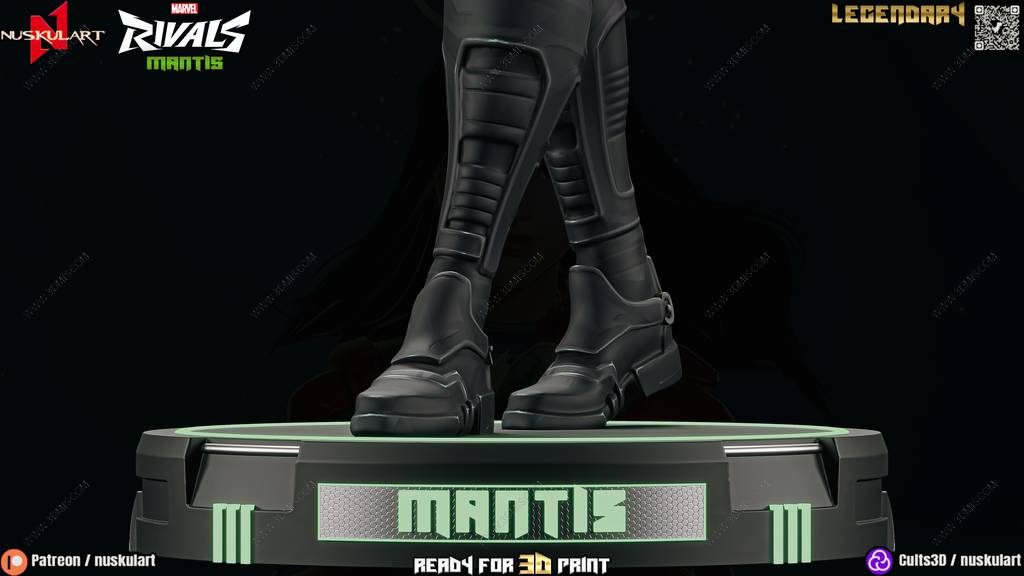 P站图纸印象馆 Nuskul Art 漫威 螳螂女 Nuskul Art 漫威 螳螂女