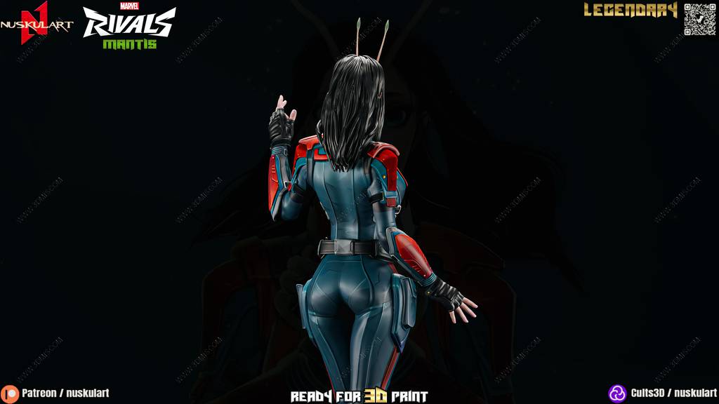 P站图纸印象馆 Nuskul Art 漫威 螳螂女 Nuskul Art 漫威 螳螂女