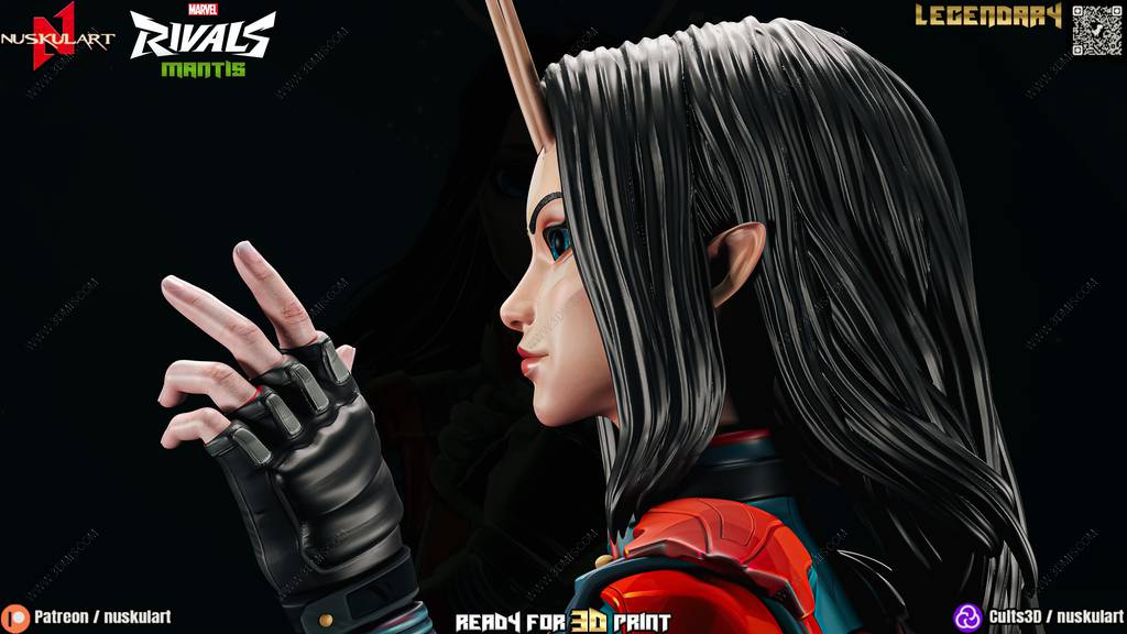 P站图纸印象馆 Nuskul Art 漫威 螳螂女 Nuskul Art 漫威 螳螂女