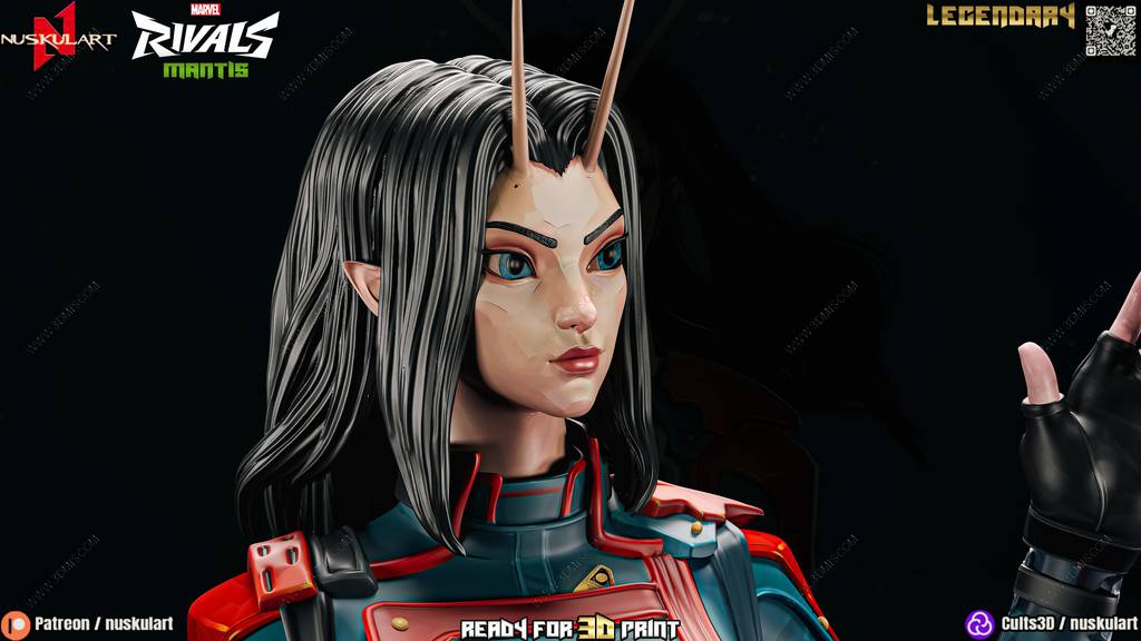 P站图纸印象馆 Nuskul Art 漫威 螳螂女 Nuskul Art 漫威 螳螂女