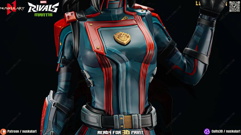 P站图纸印象馆 Nuskul Art 漫威 螳螂女 Nuskul Art 漫威 螳螂女