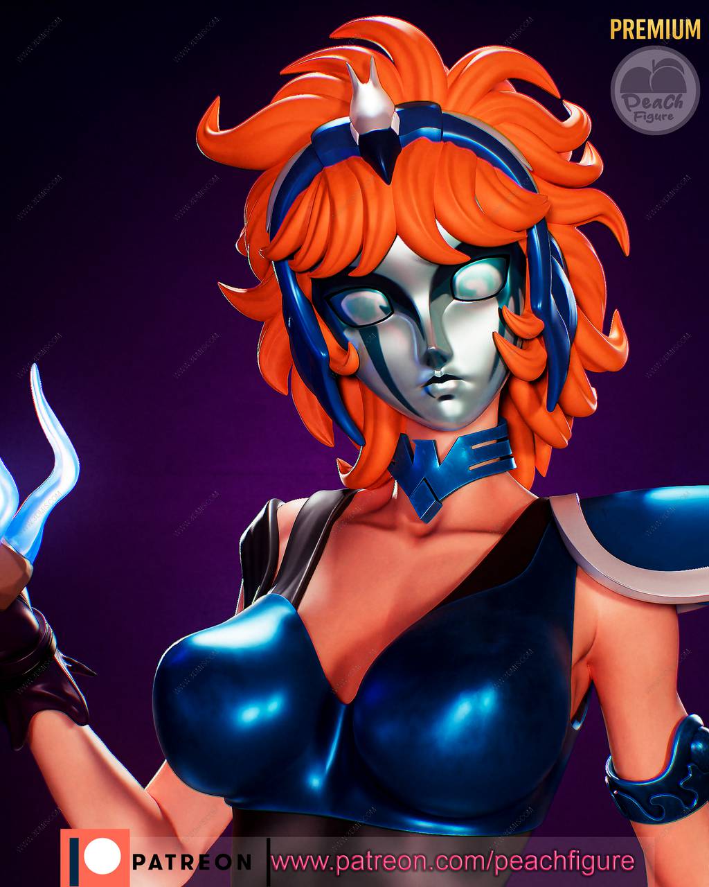 P站图纸印象馆 Peach Figure 圣斗士星矢 魔铃 Peach Figure 圣斗士星矢 魔铃