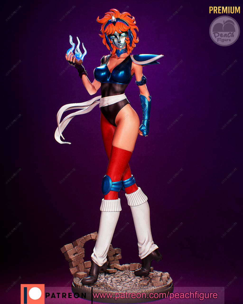 P站图纸印象馆 Peach Figure 圣斗士星矢 魔铃 Peach Figure 圣斗士星矢 魔铃