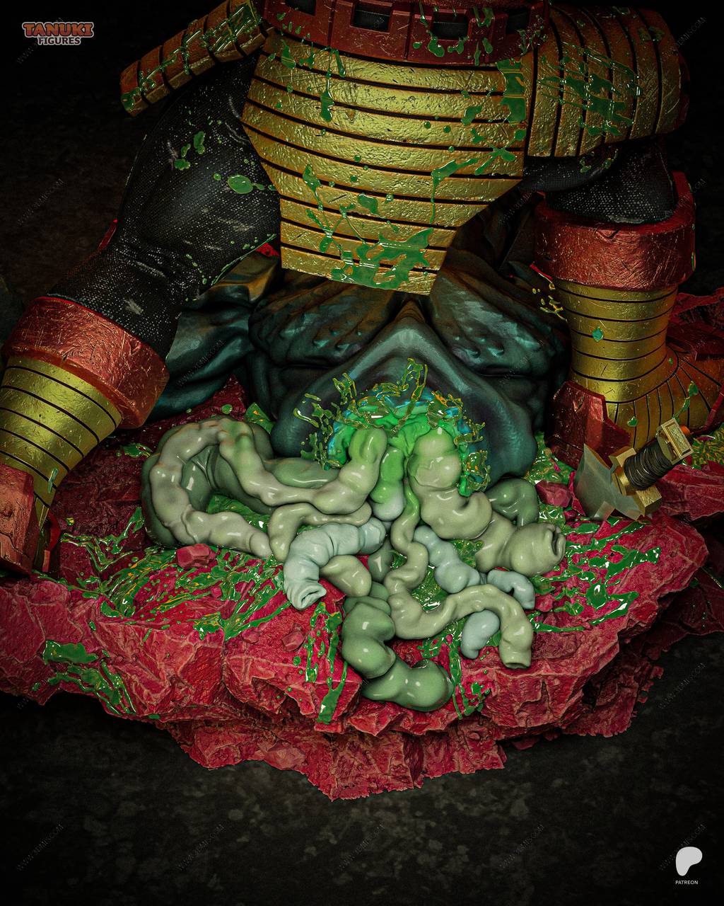 P站图纸印象馆 Tanuki Figures 无敌少侠 飨战狂兽 Tanuki Figures 无敌少侠 飨战狂兽