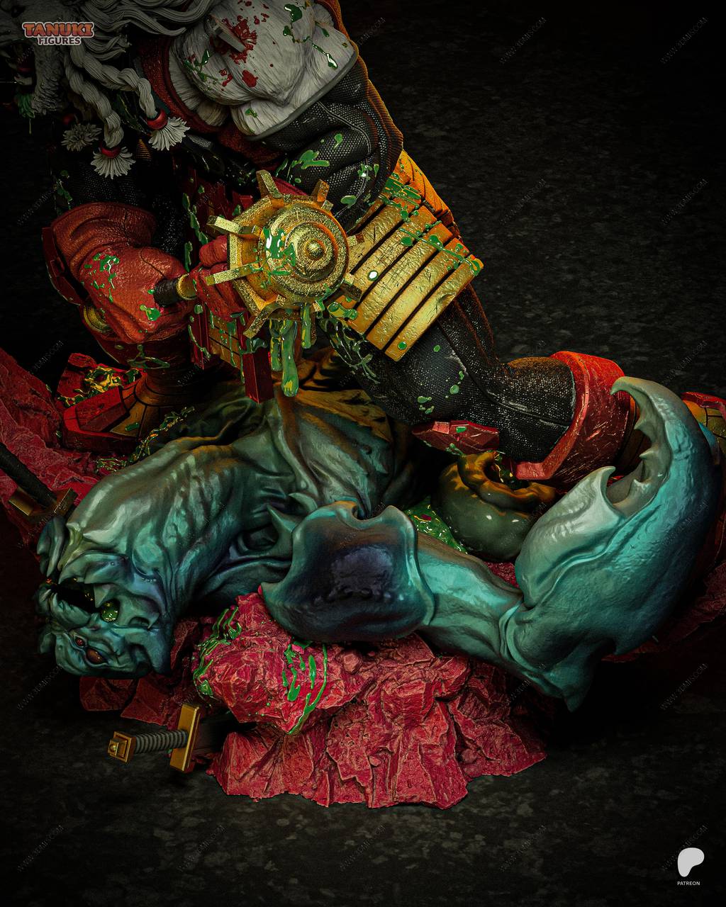 P站图纸印象馆 Tanuki Figures 无敌少侠 飨战狂兽 Tanuki Figures 无敌少侠 飨战狂兽