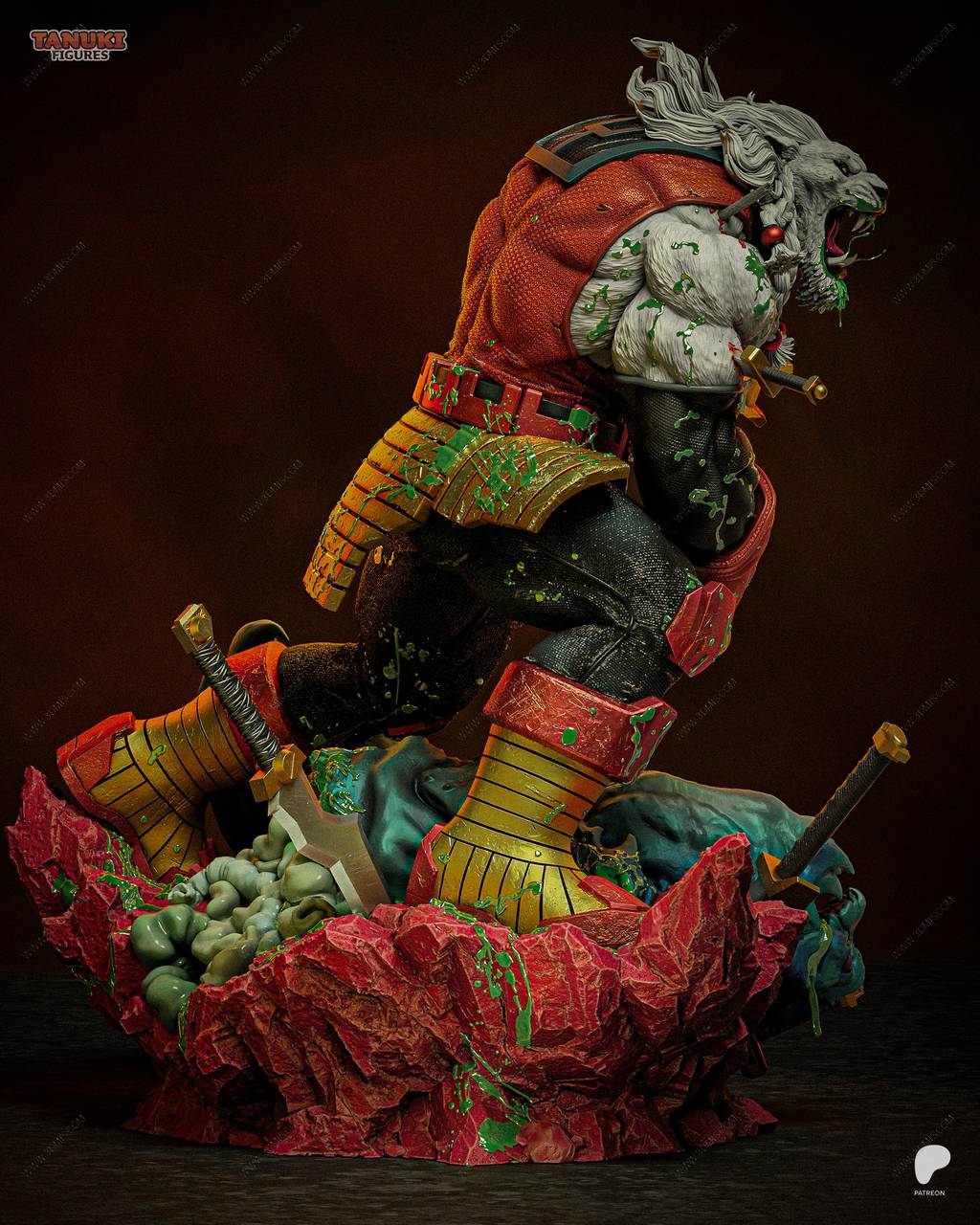 P站图纸印象馆 Tanuki Figures 无敌少侠 飨战狂兽 Tanuki Figures 无敌少侠 飨战狂兽