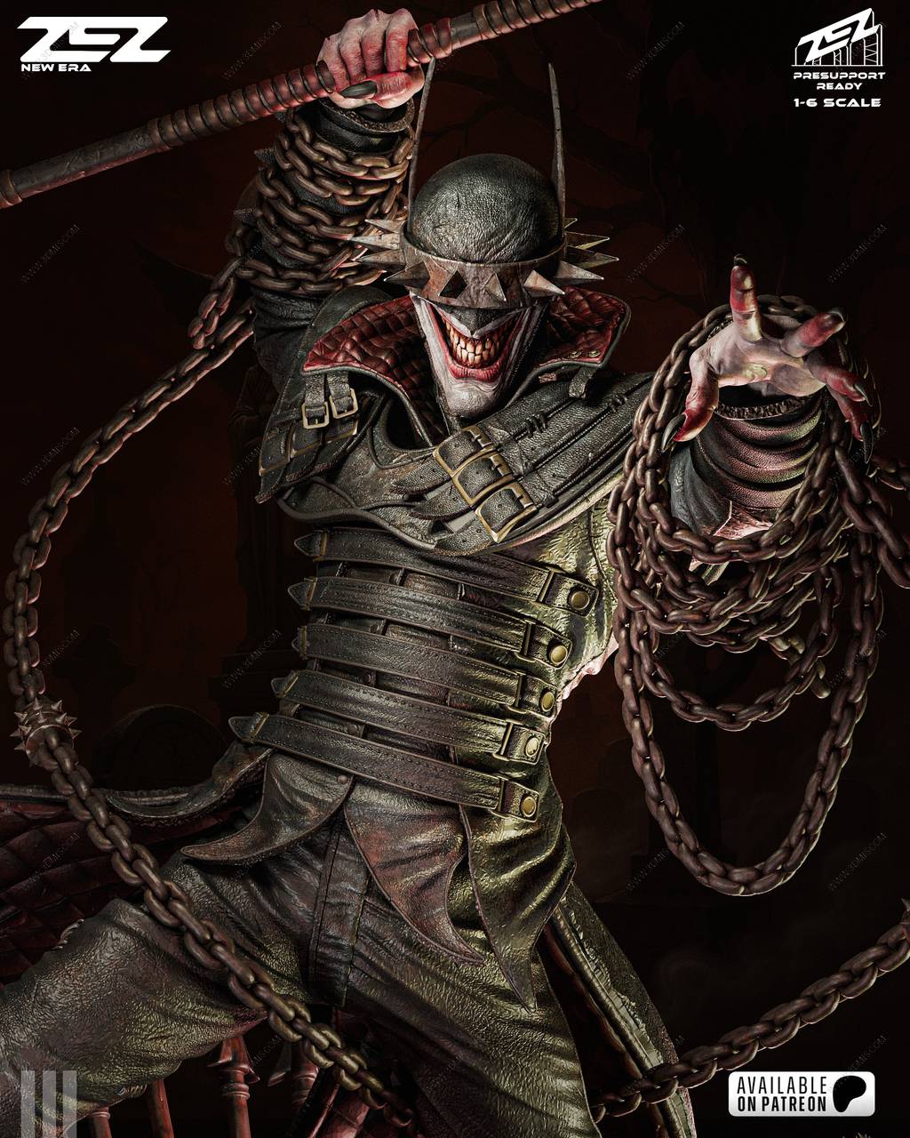 P站图纸印象馆 ZEZ STUDIOS DC漫画 狂笑之蝠 ZEZ STUDIOS DC漫画 狂笑之蝠