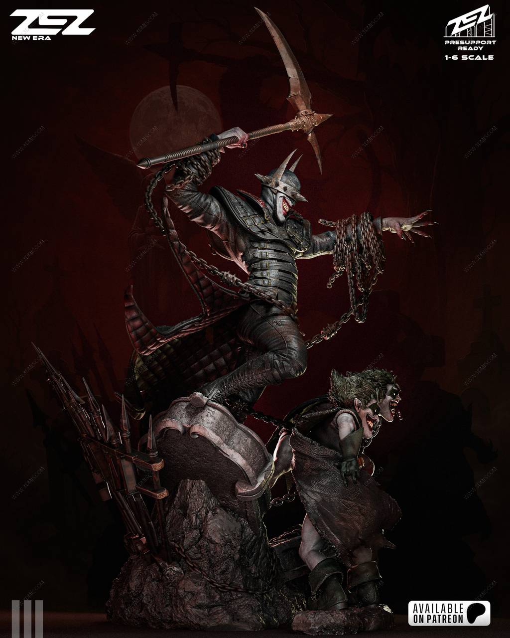 P站图纸印象馆 ZEZ STUDIOS DC漫画 狂笑之蝠 ZEZ STUDIOS DC漫画 狂笑之蝠