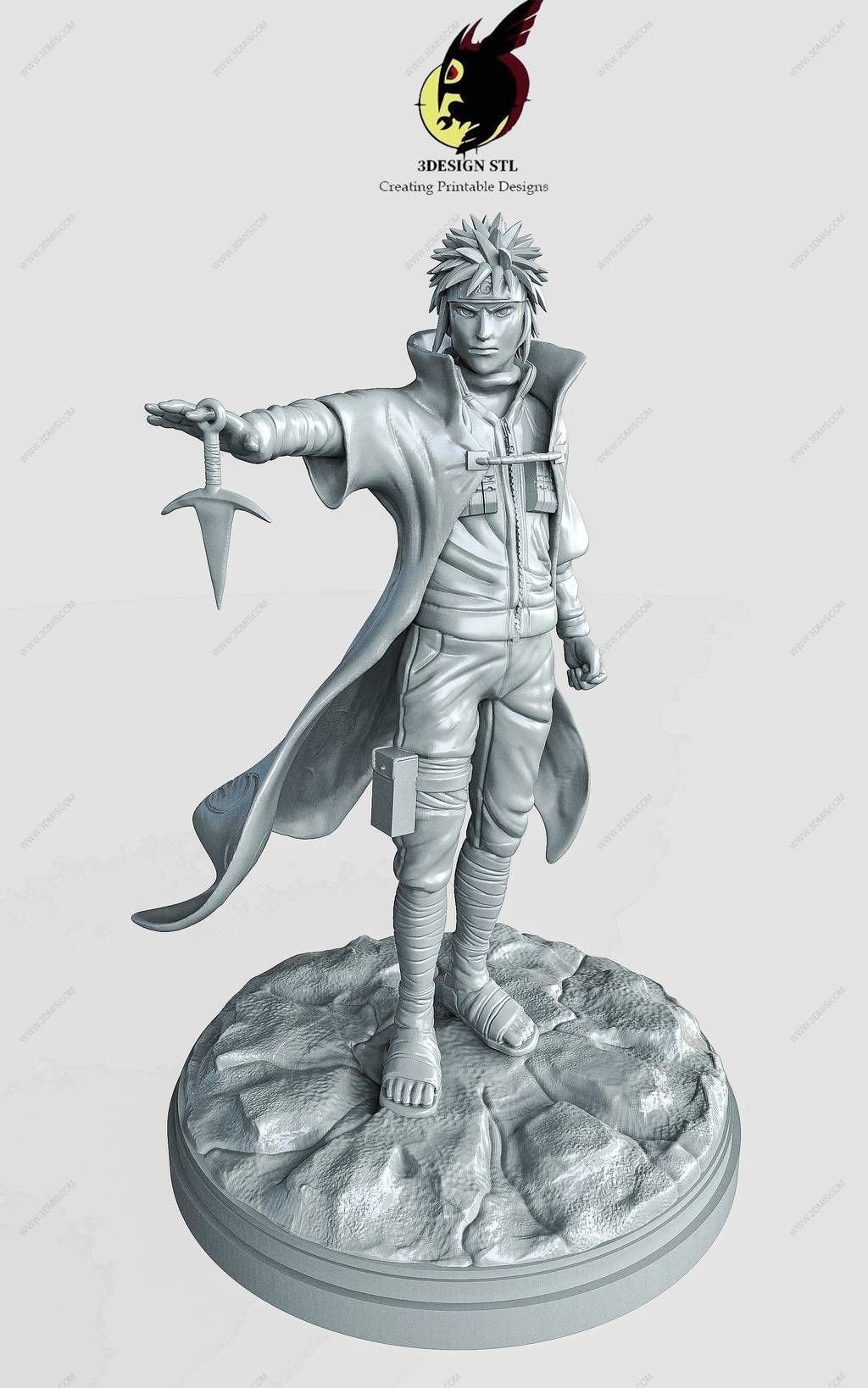 P站图纸印象馆 火影忍者 波风水门 火影忍者 波风水门