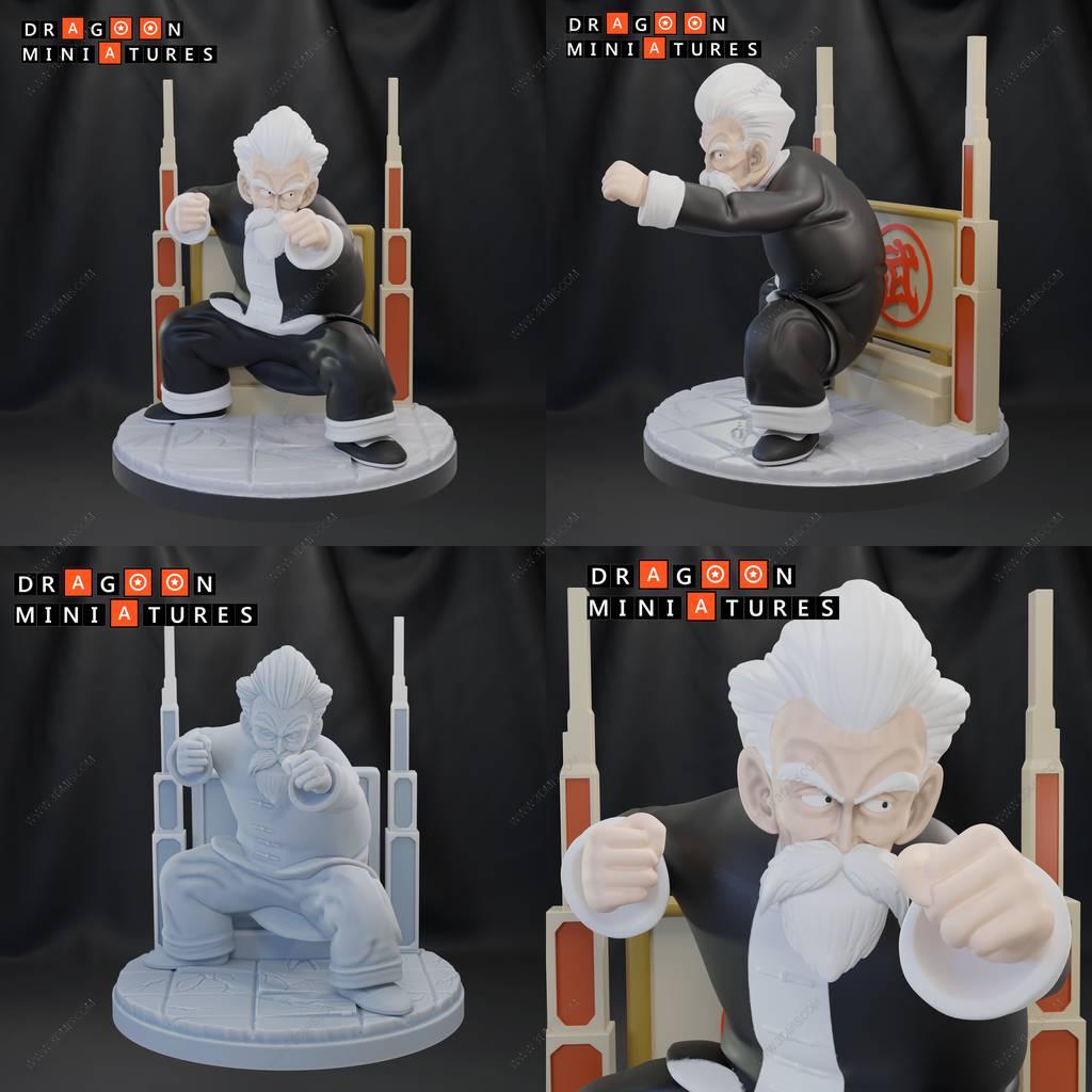 P站图纸印象馆 Dragoon 龙珠 龟仙人 Dragoon 龙珠 龟仙人