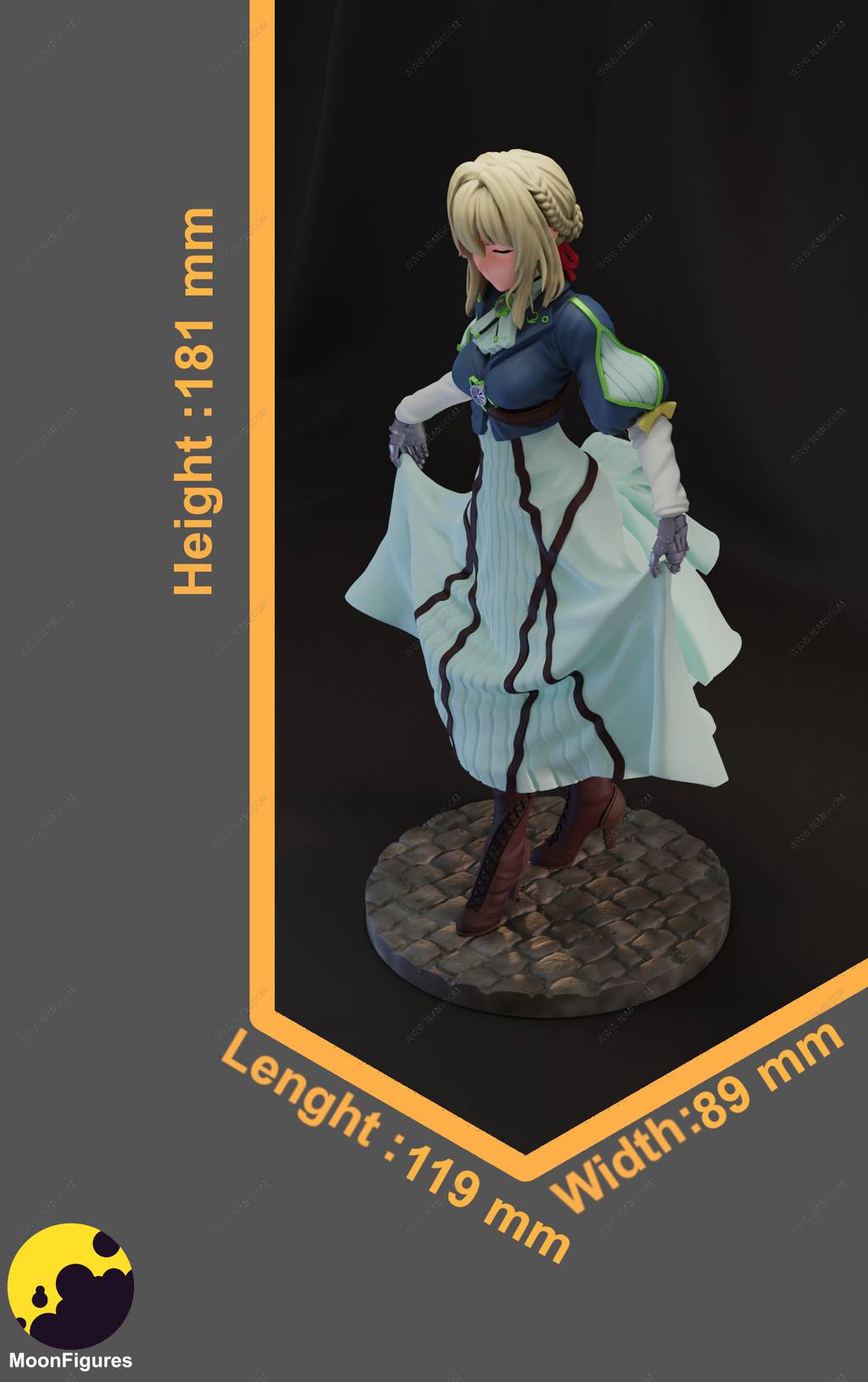 P站图纸印象馆 Moon Figures 紫罗兰永恒花园 薇尔莉特·伊芙加登 Moon Figures 紫罗兰永恒花园 薇尔莉特·伊芙加登