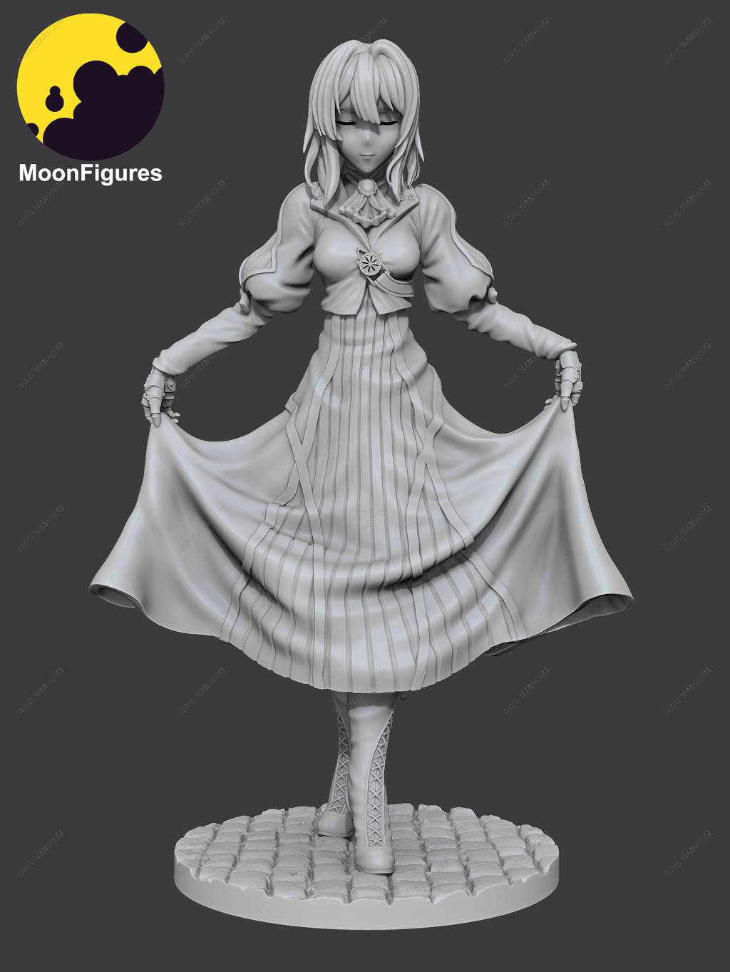 P站图纸印象馆 Moon Figures 紫罗兰永恒花园 薇尔莉特·伊芙加登 Moon Figures 紫罗兰永恒花园 薇尔莉特·伊芙加登