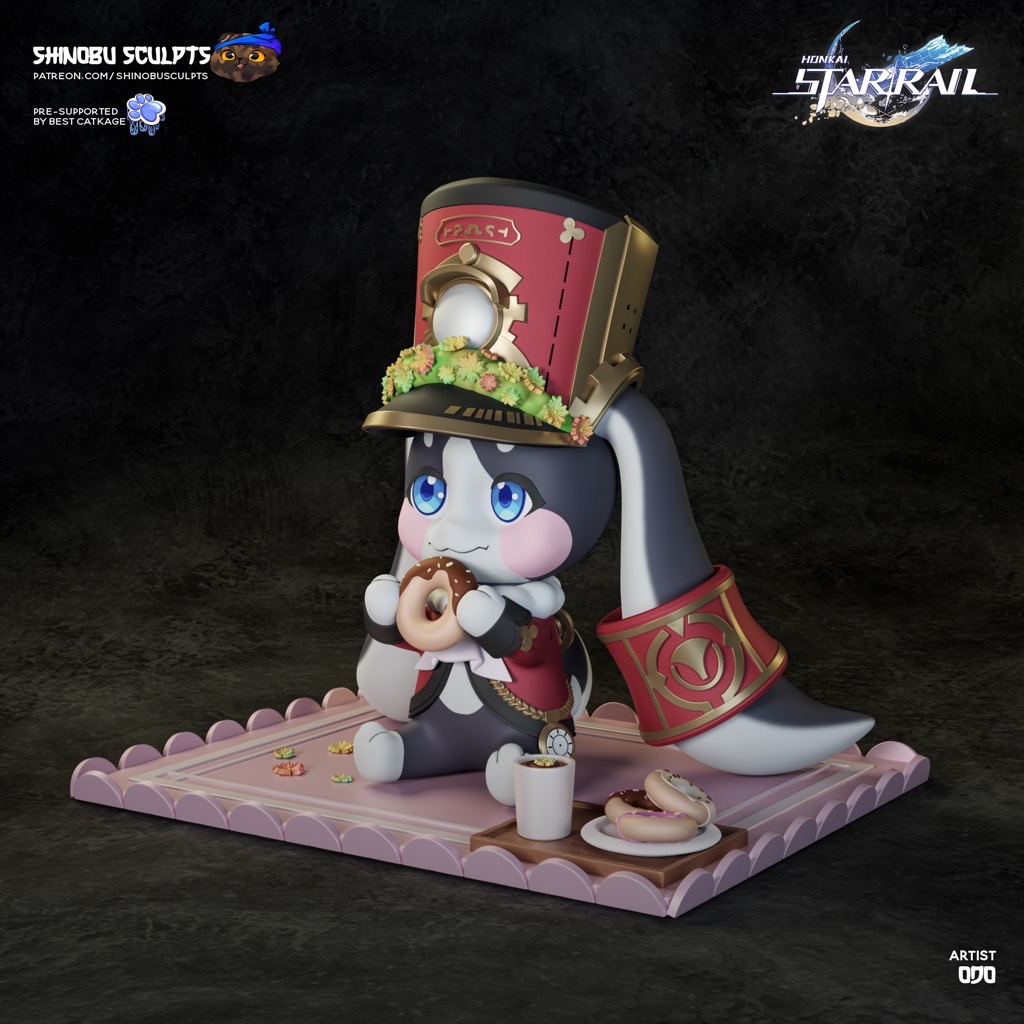 P站图纸印象馆 Shinobu Sculpts 崩坏:星穹铁道 帕姆 Shinobu Sculpts 崩坏:星穹铁道 帕姆