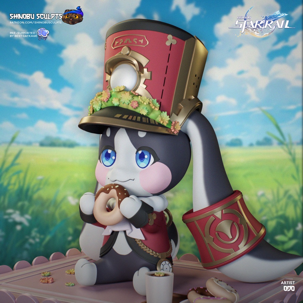 P站图纸印象馆 Shinobu Sculpts 崩坏:星穹铁道 帕姆 Shinobu Sculpts 崩坏:星穹铁道 帕姆