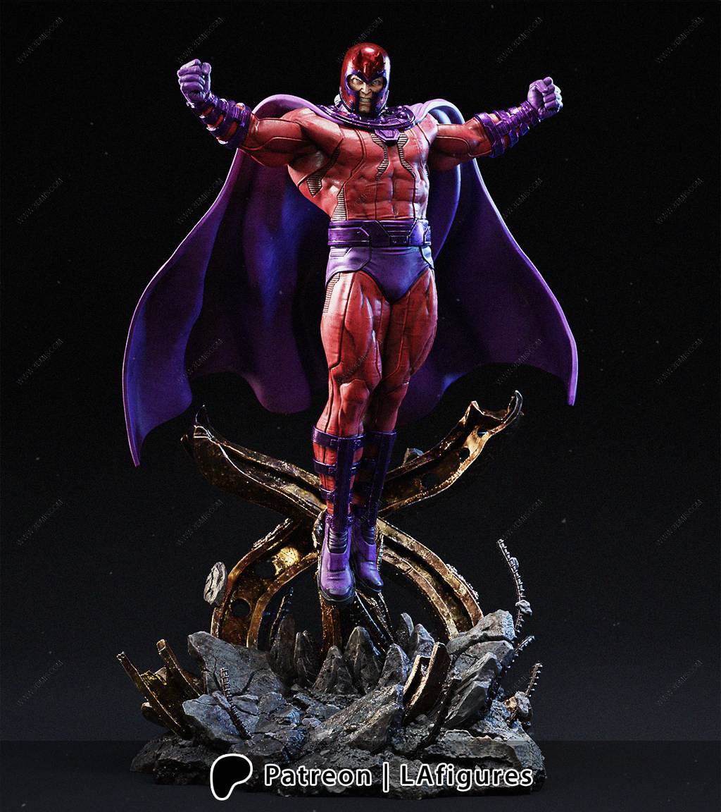 P站图纸印象馆 L.A Figures 漫威 万磁王 L.A Figures 漫威 万磁王