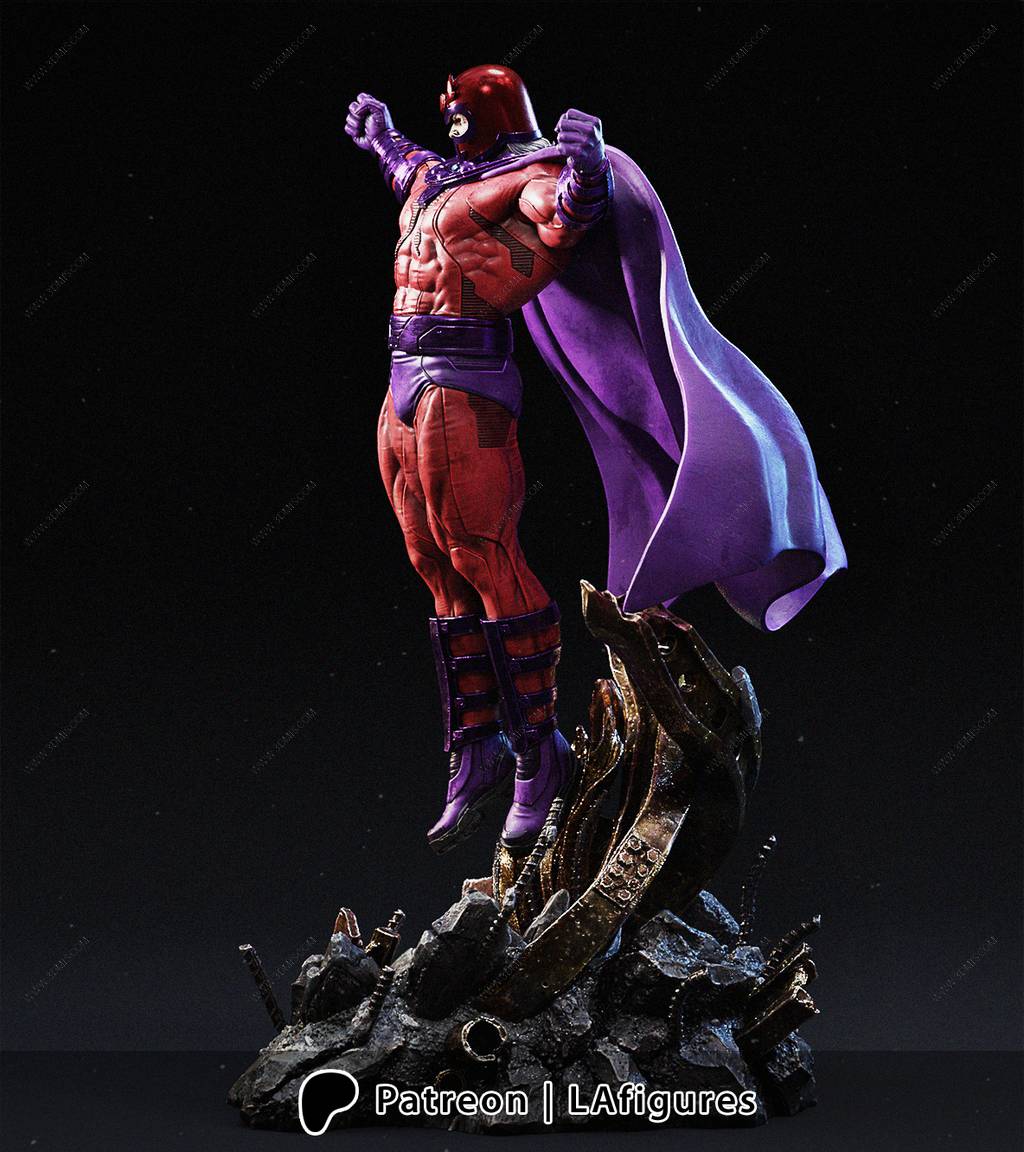 P站图纸印象馆 L.A Figures 漫威 万磁王 L.A Figures 漫威 万磁王
