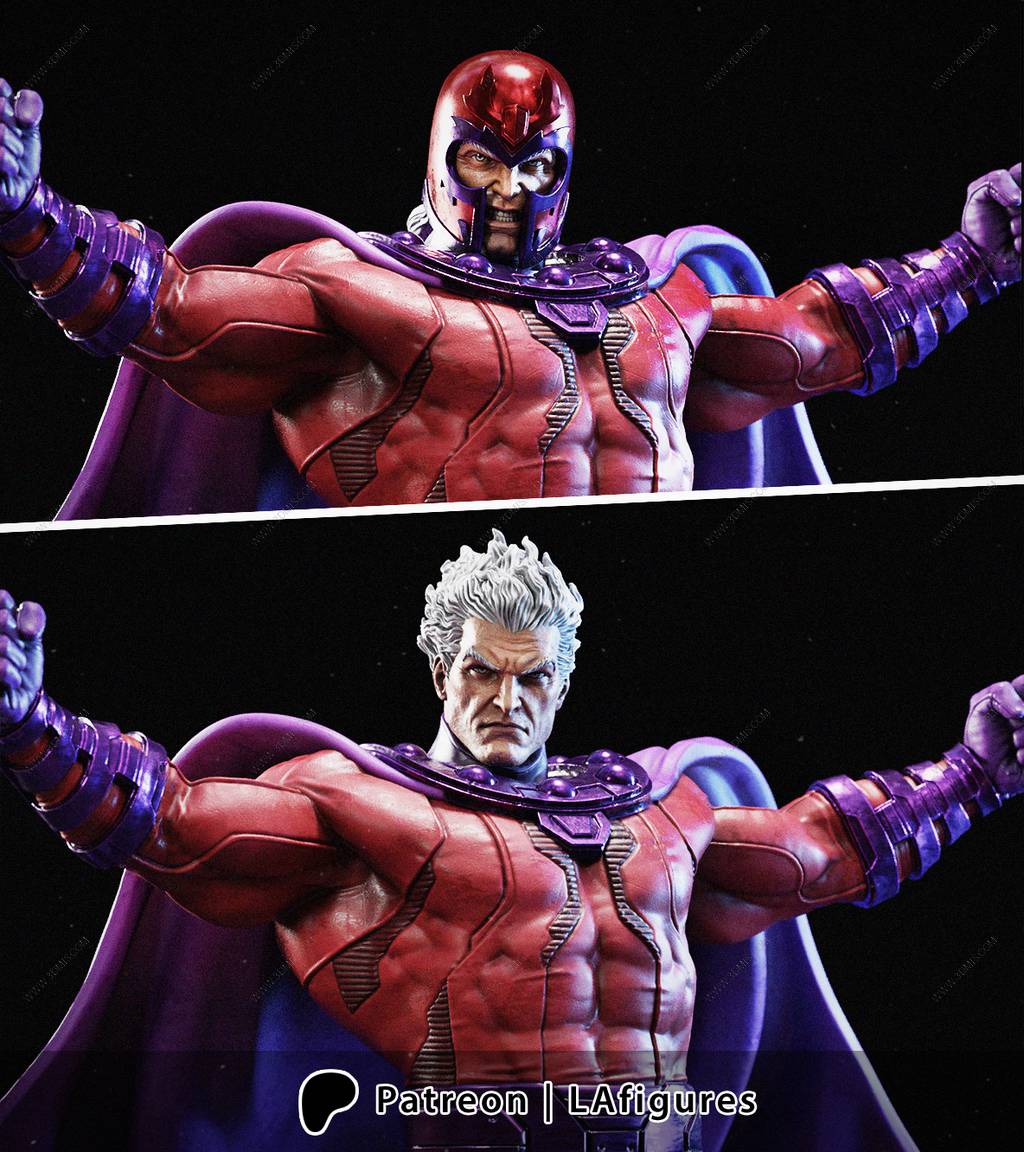 P站图纸印象馆 L.A Figures 漫威 万磁王 L.A Figures 漫威 万磁王