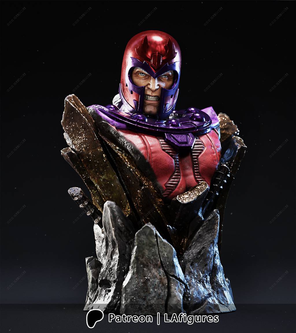 P站图纸印象馆 L.A Figures 漫威 万磁王 L.A Figures 漫威 万磁王