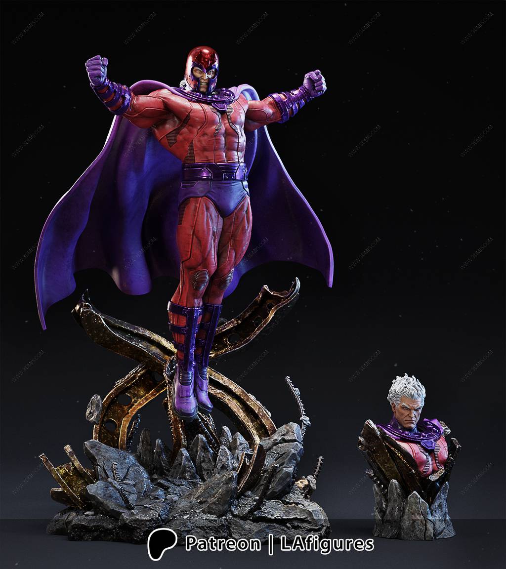 P站图纸印象馆 L.A Figures 漫威 万磁王 L.A Figures 漫威 万磁王