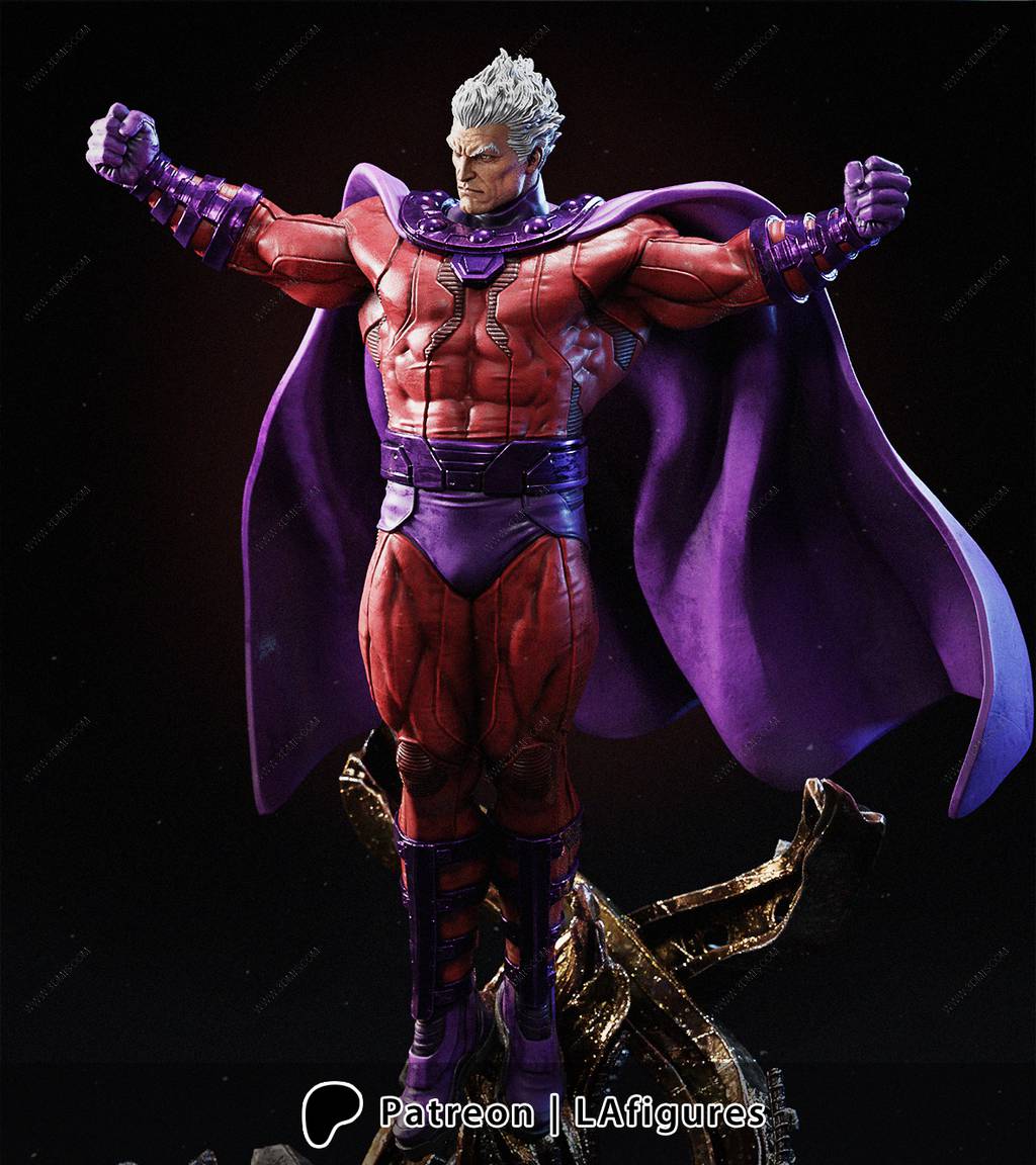 P站图纸印象馆 L.A Figures 漫威 万磁王 L.A Figures 漫威 万磁王