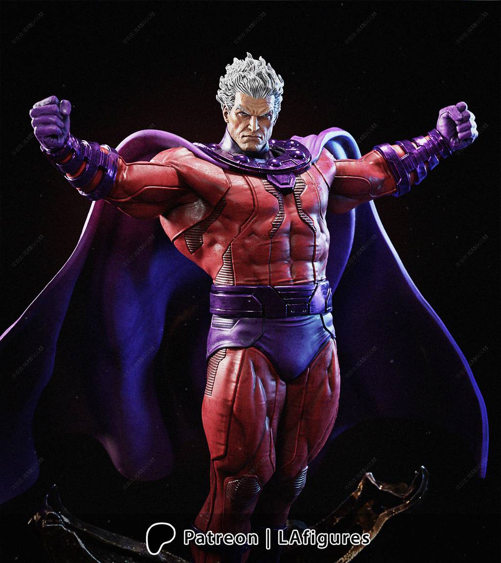 P站图纸印象馆 L.A Figures 漫威 万磁王 L.A Figures 漫威 万磁王
