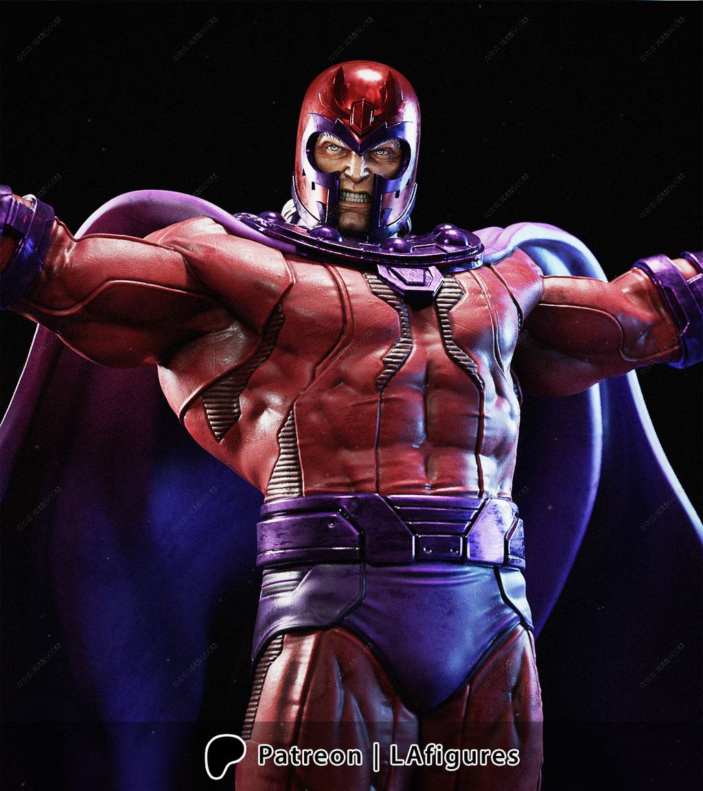 P站图纸印象馆 L.A Figures 漫威 万磁王 L.A Figures 漫威 万磁王