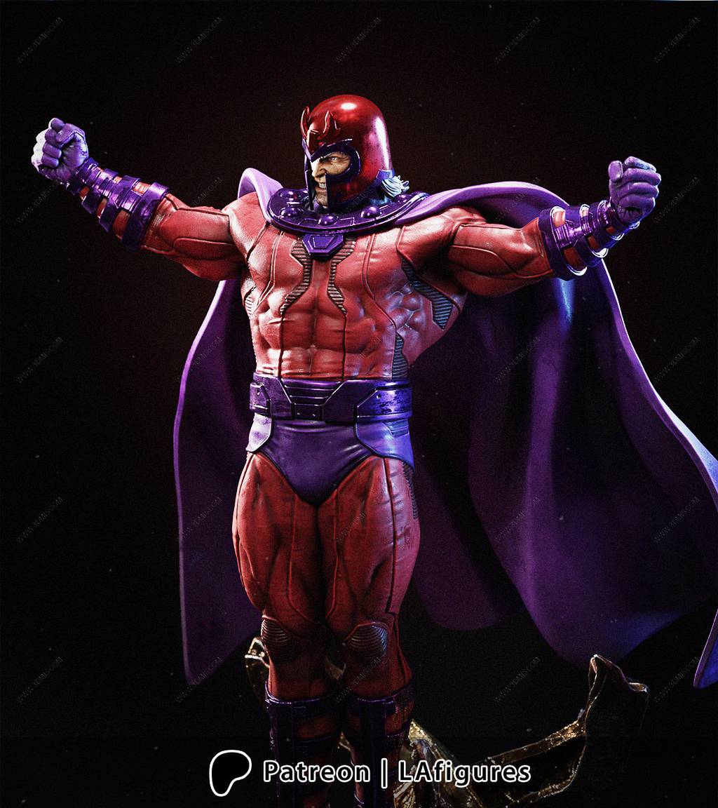 P站图纸印象馆 L.A Figures 漫威 万磁王 L.A Figures 漫威 万磁王