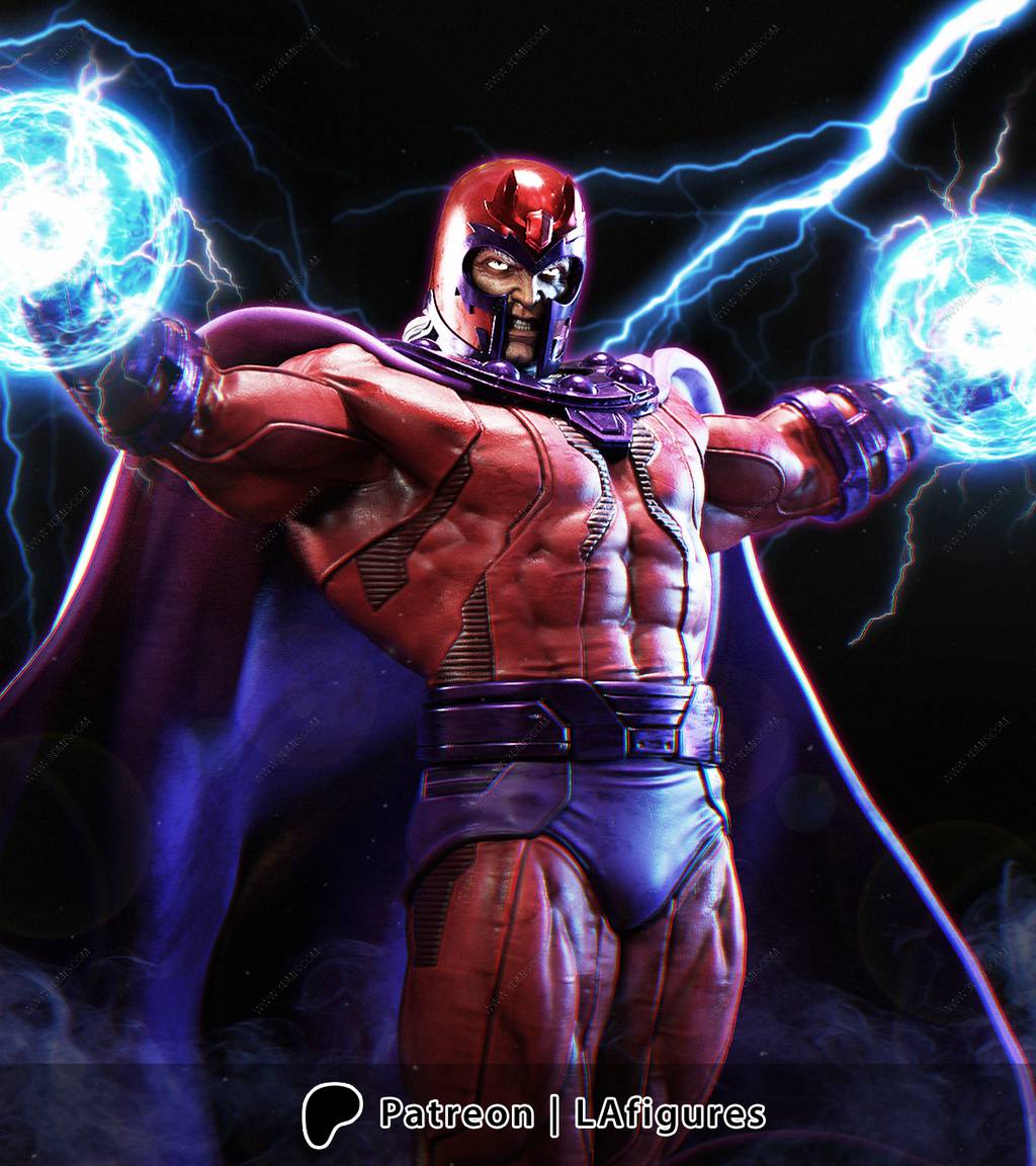 P站图纸印象馆 L.A Figures 漫威 万磁王 L.A Figures 漫威 万磁王