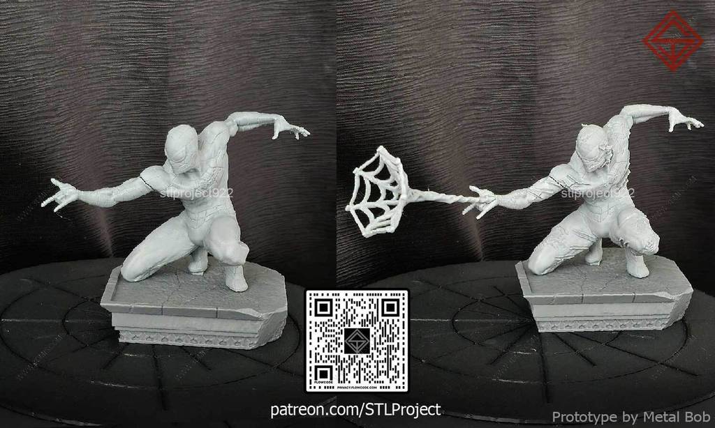 P站图纸印象馆 STL Project 漫威 蜘蛛侠 STL Project 漫威 蜘蛛侠
