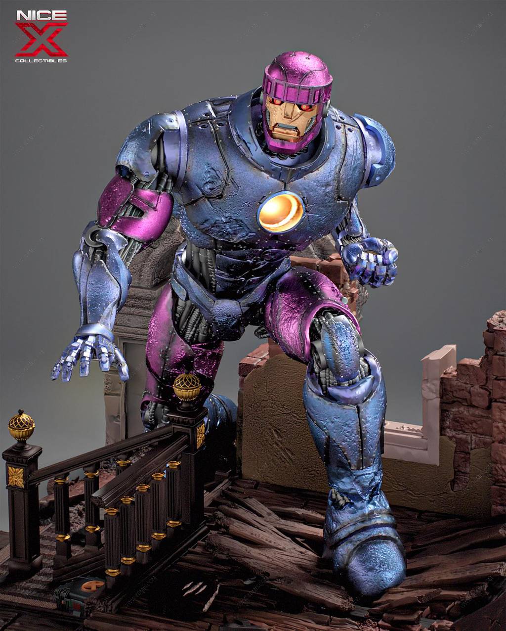 P站图纸印象馆 漫威 哨兵机器人 漫威 哨兵机器人