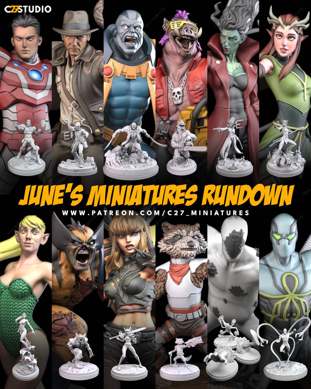 P站图纸印象馆 C27工作室6月份合集 C27工作室6月份合集