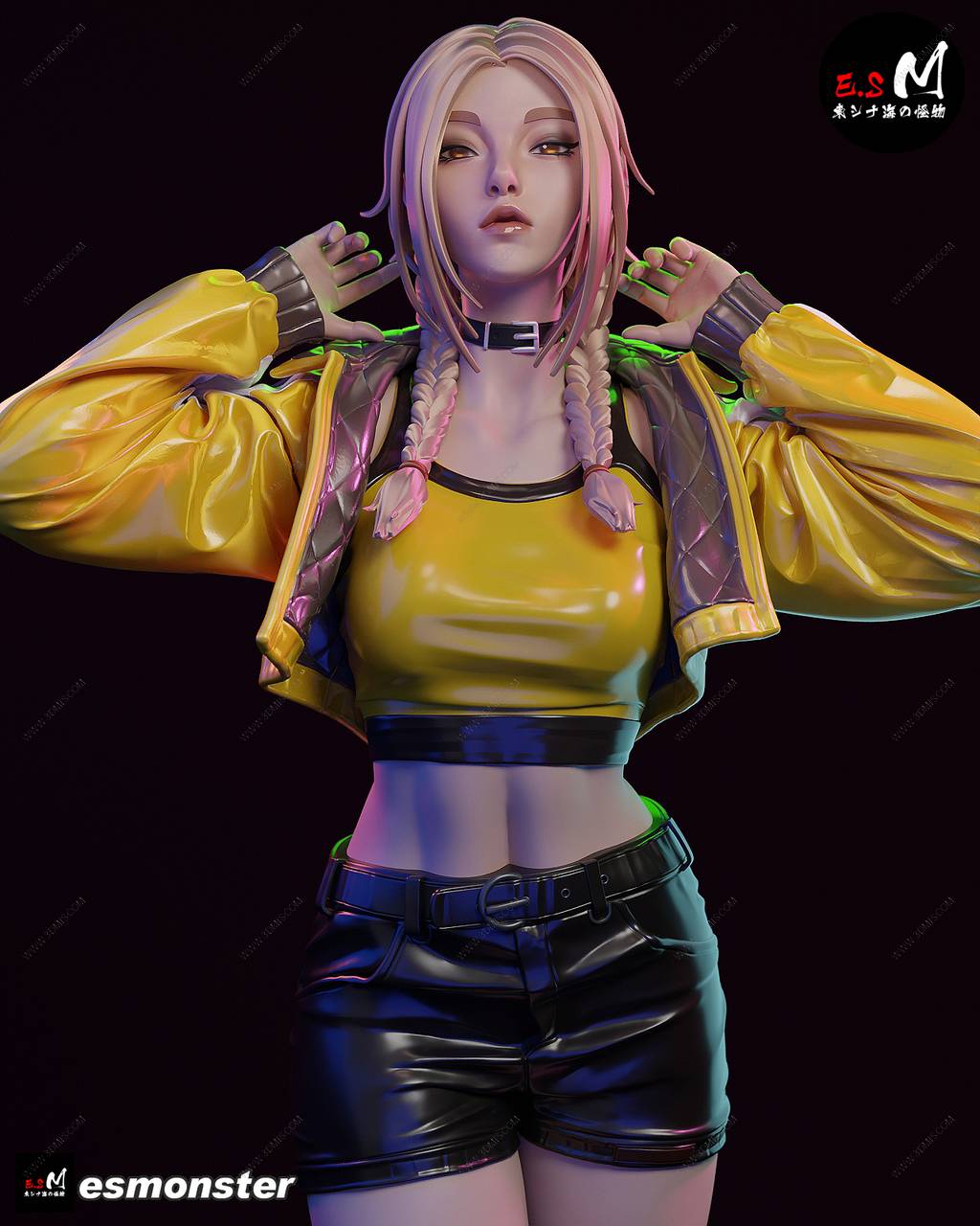 P站图纸印象馆 ESMonster 猪允哥 ESMonster 猪允哥