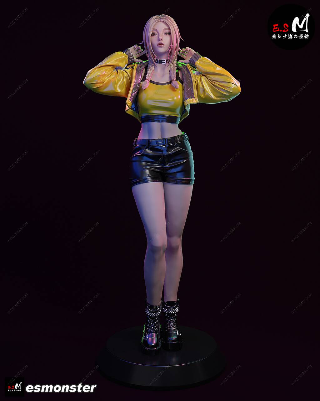 P站图纸印象馆 ESMonster 猪允哥 ESMonster 猪允哥