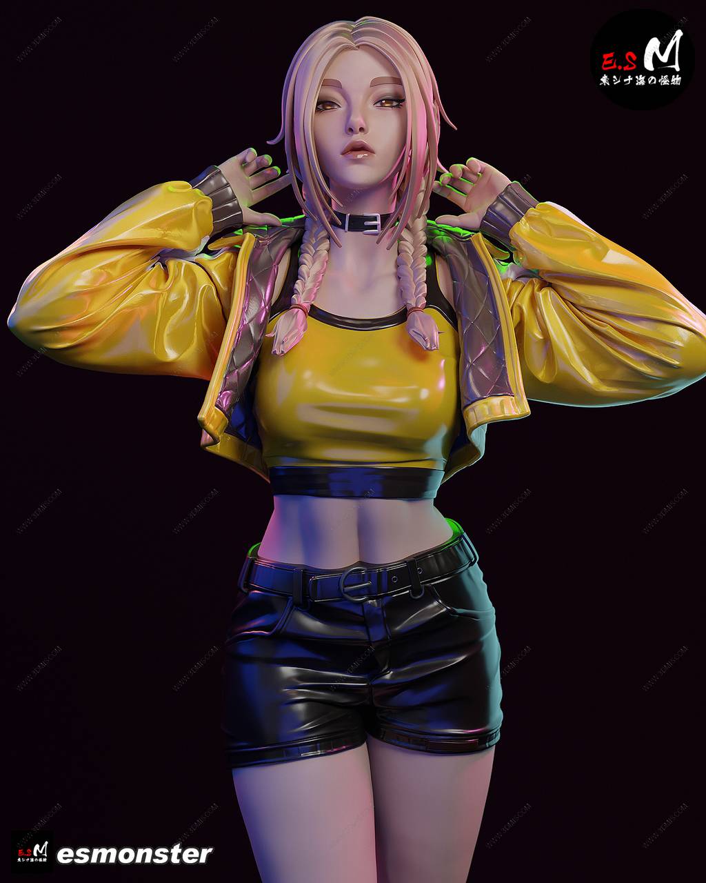 P站图纸印象馆 ESMonster 猪允哥 ESMonster 猪允哥