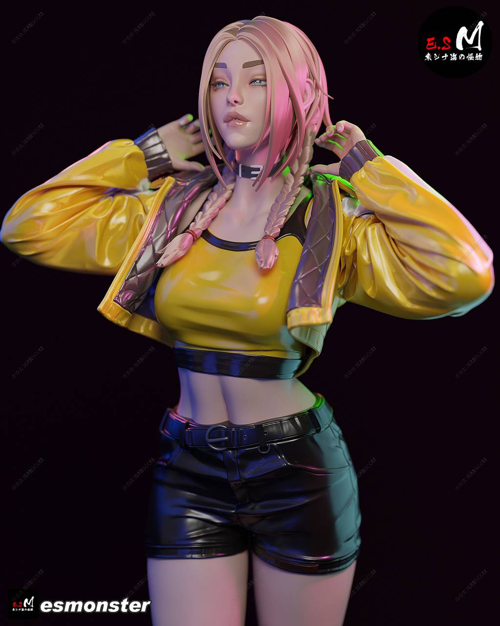 P站图纸印象馆 ESMonster 猪允哥 ESMonster 猪允哥