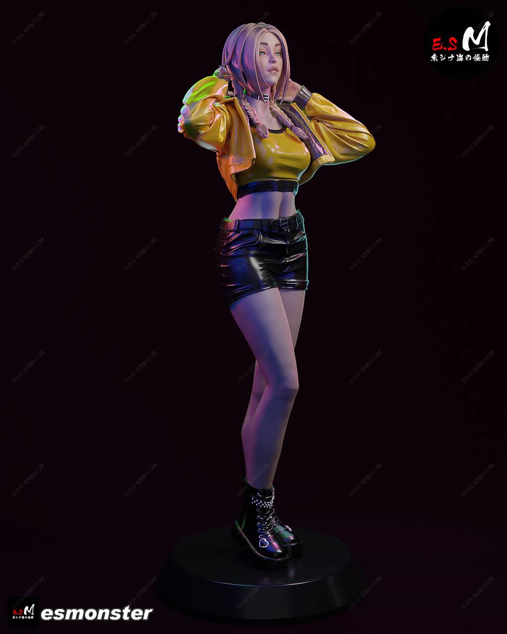 P站图纸印象馆 ESMonster 猪允哥 ESMonster 猪允哥