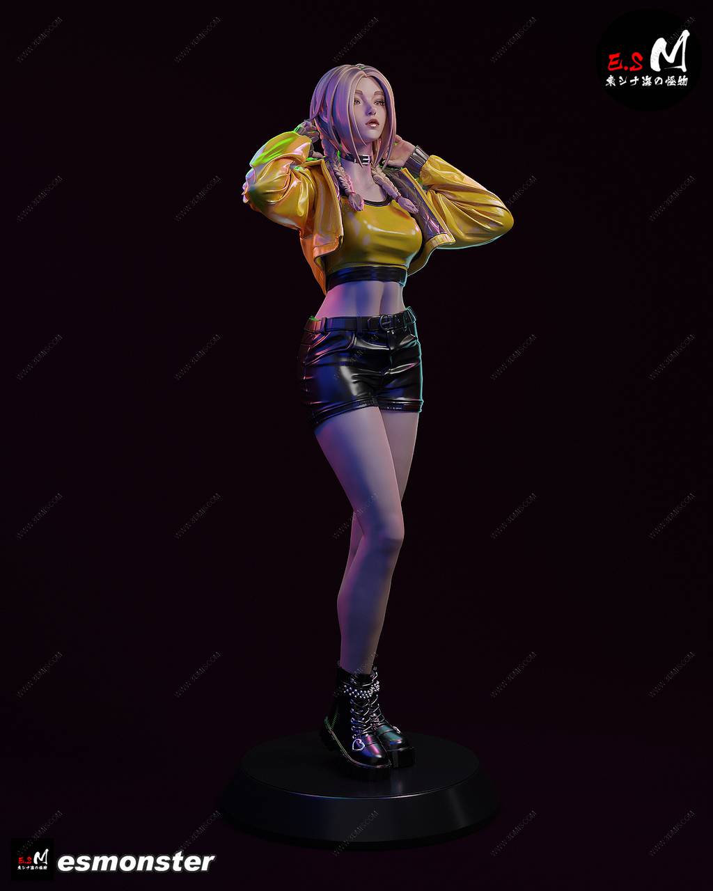 P站图纸印象馆 ESMonster 猪允哥 ESMonster 猪允哥