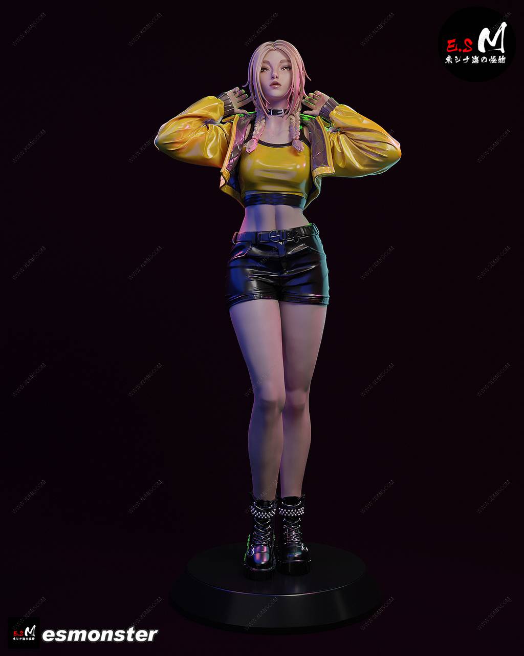 P站图纸印象馆 ESMonster 猪允哥 ESMonster 猪允哥