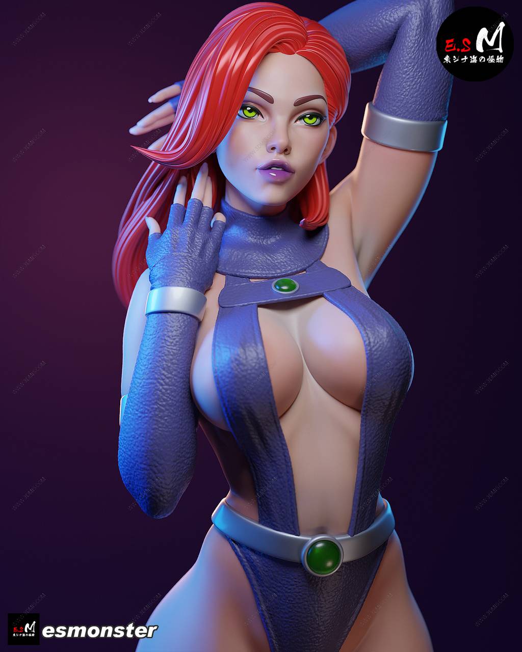 P站图纸印象馆 ESMonster DC漫画 星火 ESMonster DC漫画 星火