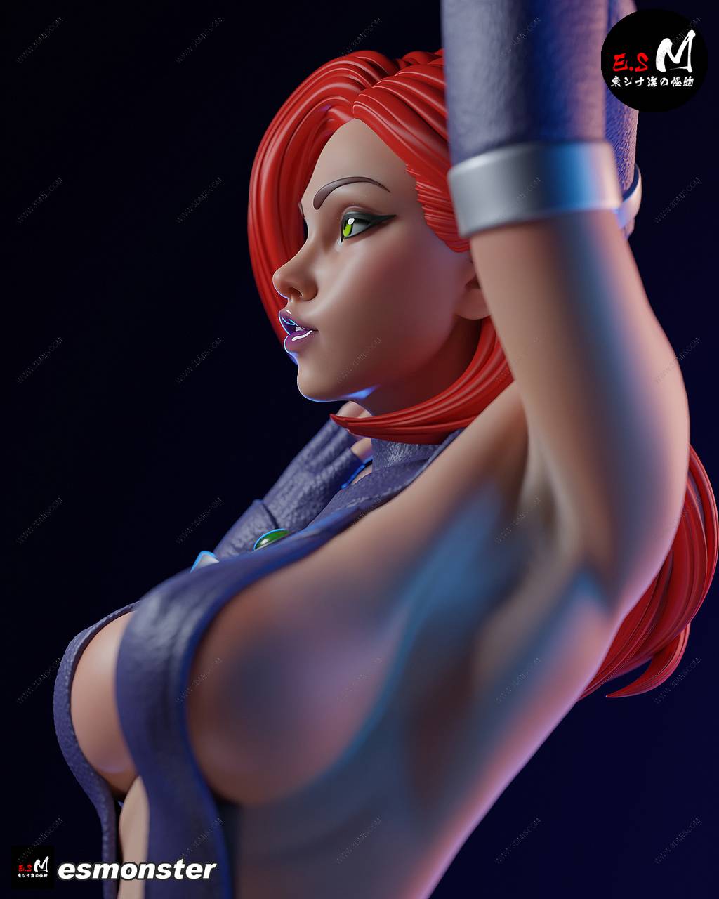 P站图纸印象馆 ESMonster DC漫画 星火 ESMonster DC漫画 星火