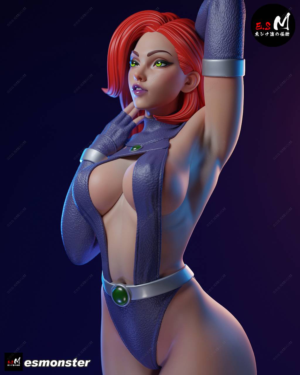 P站图纸印象馆 ESMonster DC漫画 星火 ESMonster DC漫画 星火