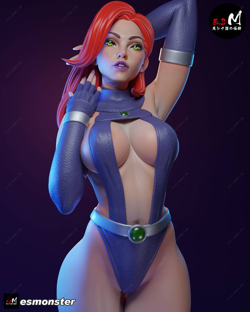 P站图纸印象馆 ESMonster DC漫画 星火 ESMonster DC漫画 星火