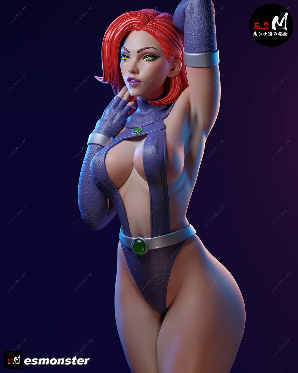 P站图纸印象馆 ESMonster DC漫画 星火 ESMonster DC漫画 星火