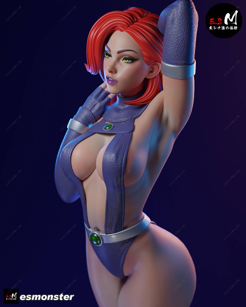 P站图纸印象馆 ESMonster DC漫画 星火 ESMonster DC漫画 星火