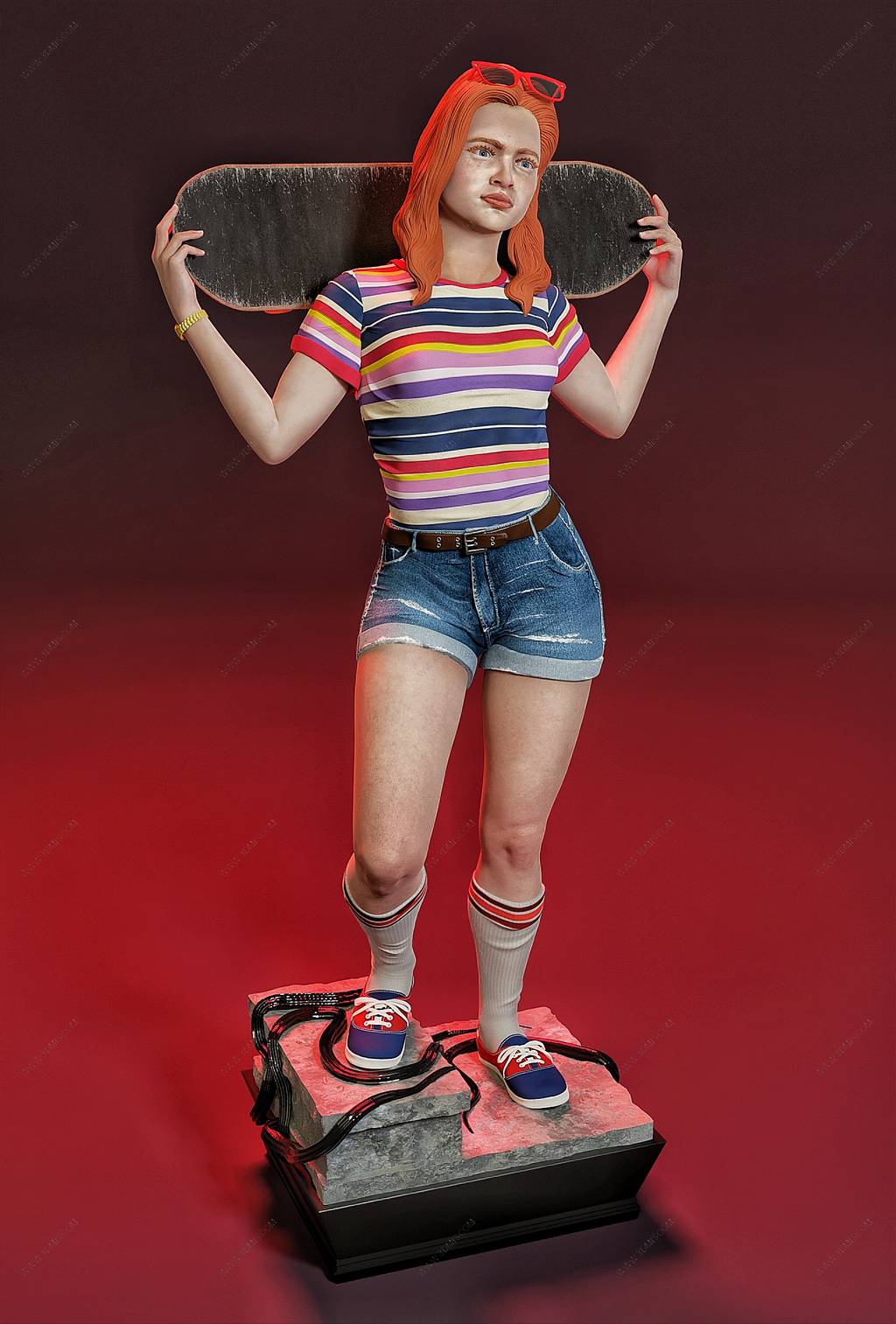 P站图纸印象馆 怪奇物语 麦克斯·梅菲尔德 怪奇物语 麦克斯·梅菲尔德