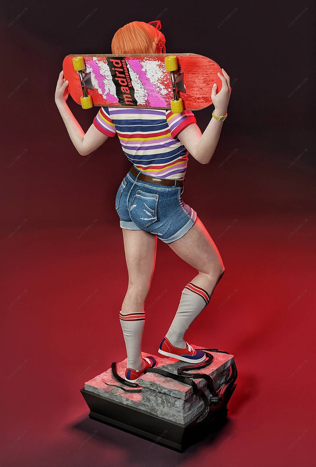 P站图纸印象馆 怪奇物语 麦克斯·梅菲尔德 怪奇物语 麦克斯·梅菲尔德