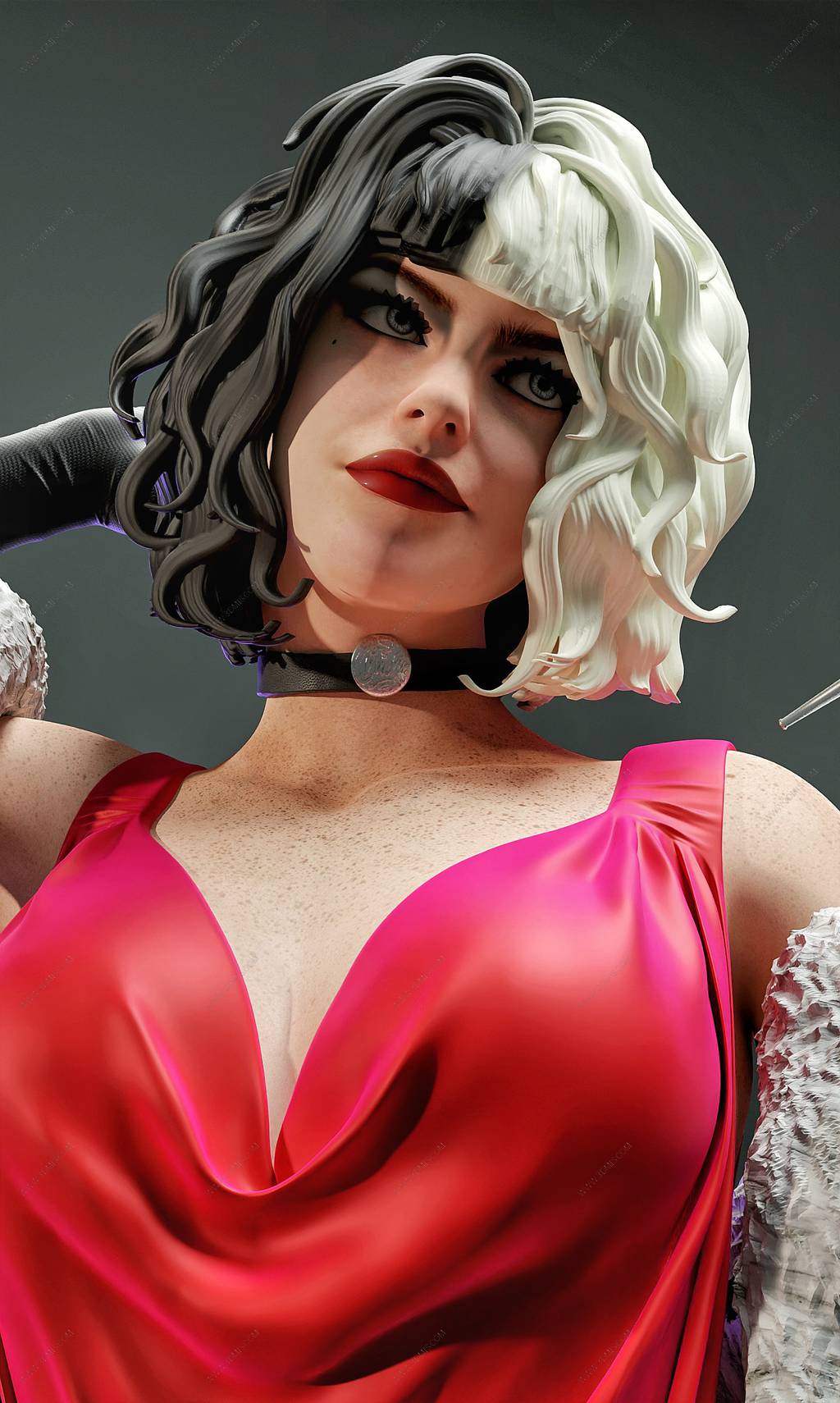 P站图纸印象馆 101斑点狗 库伊拉 101斑点狗 库伊拉